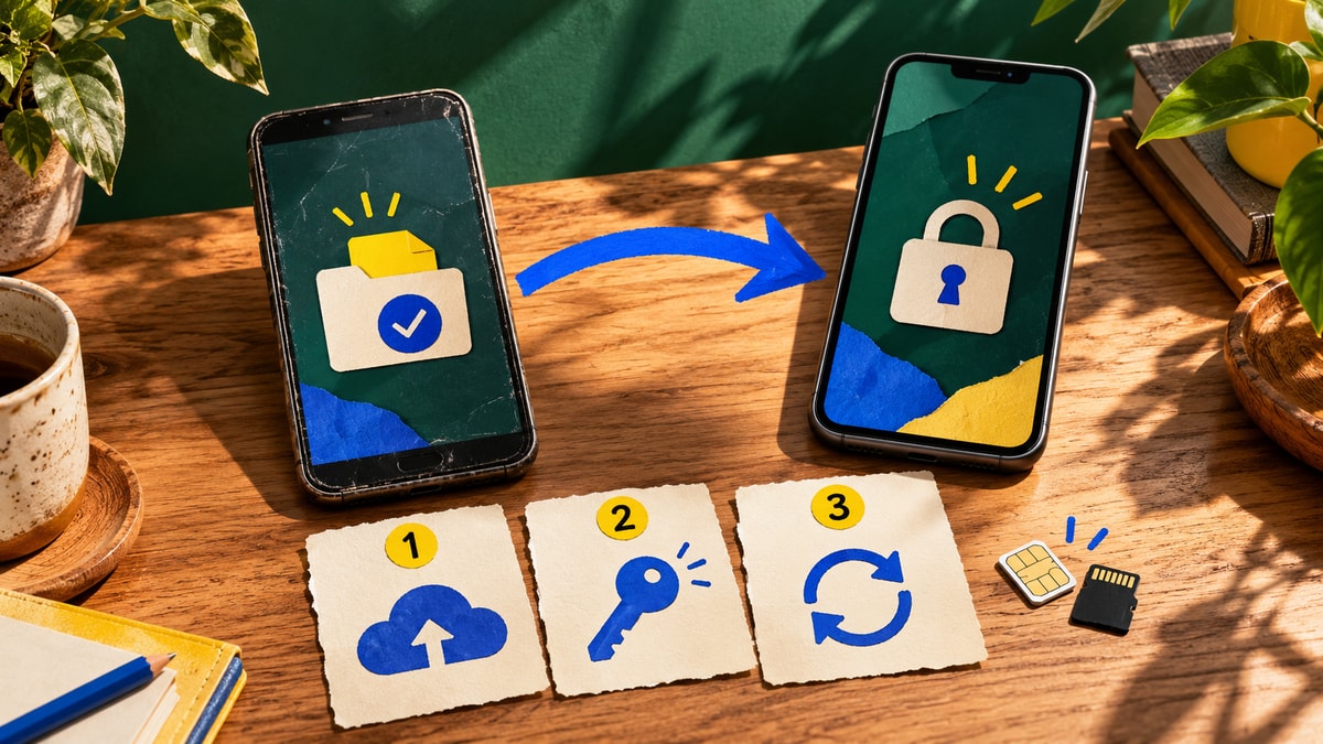 Antes de vender ou trocar o celular: checklist de dados e acessos