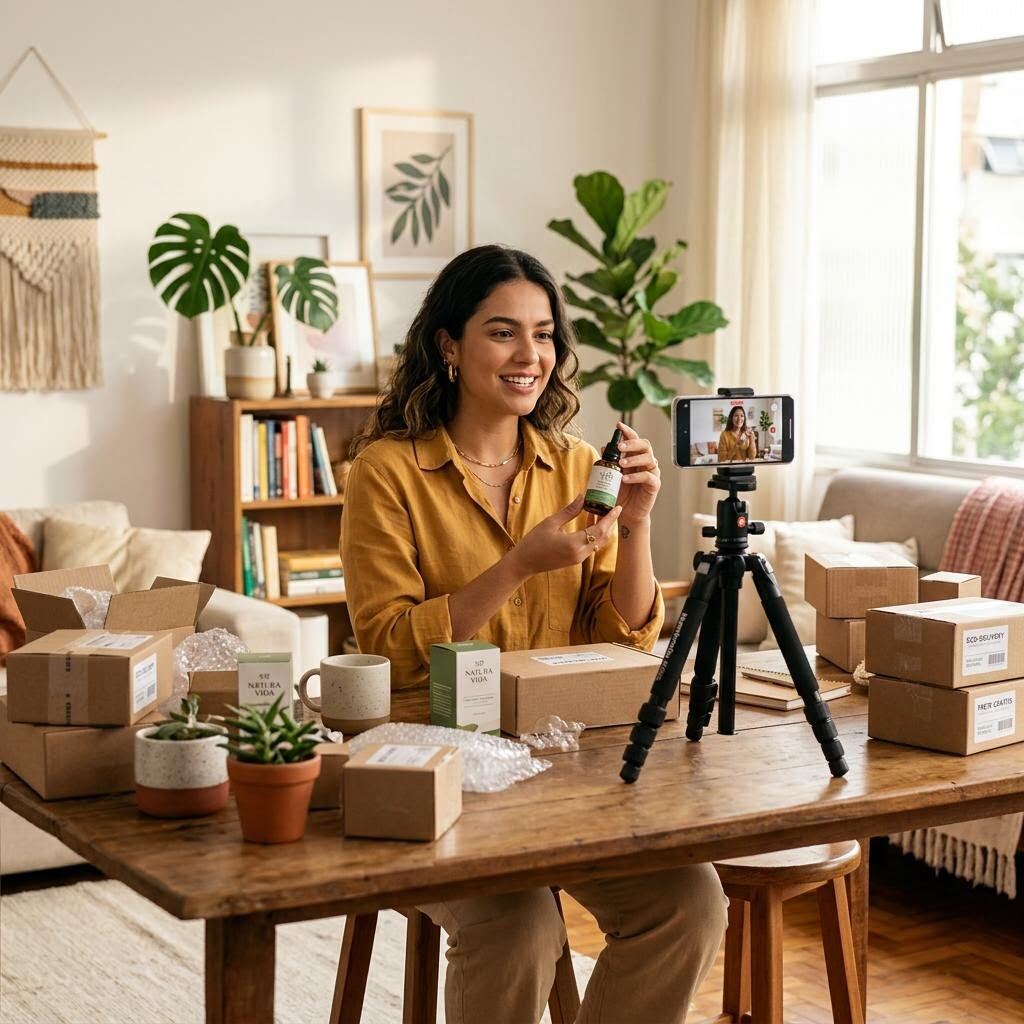 TikTok Shop no Brasil em 2026: como vender de casa e quanto dá para ganhar